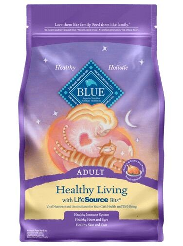 BLUE™ Healthy Living Chicken Formula Adult Dry Cat Food, 15-Lb Bag