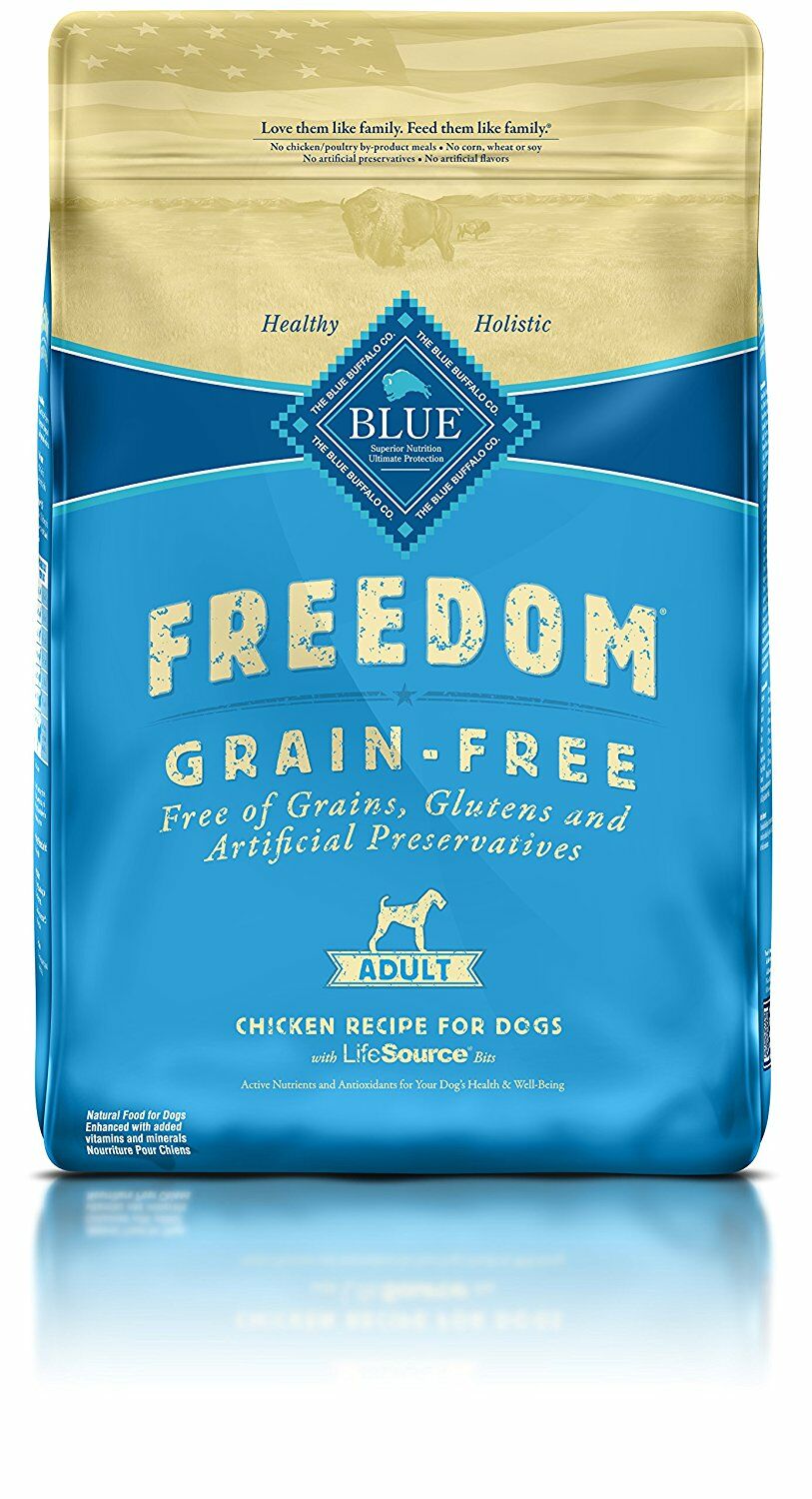 Blue Buffalo Adult Chicken Freedom Grain Free, 24-lb bag Dry Dog Food