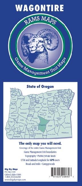 Rams Maps Oregon Wagontire GMU Map