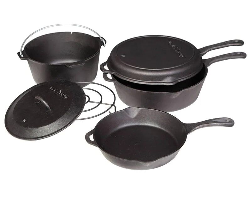 Camp Chef Cast Iron 6-Piece Set