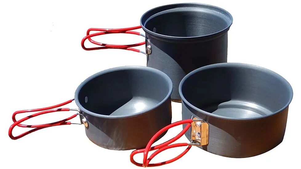 Alpine Mountain Gear Backpacker Cook Set, 3-Pc