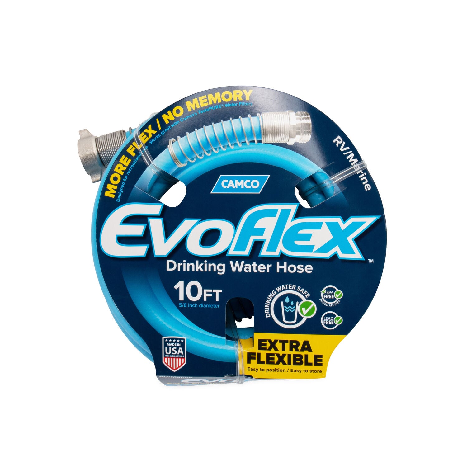 EVOflex 10-Ft Drinking Water Hose, 5/8-In ID