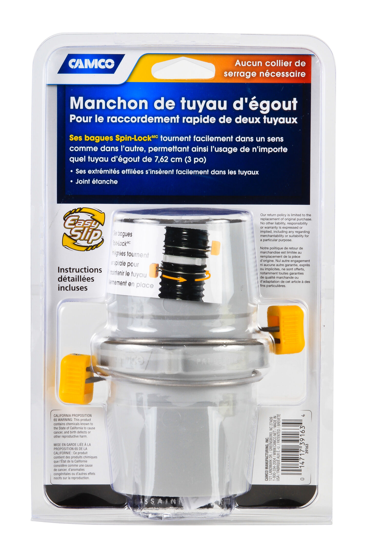 Easy Slip Internal Hose Coupler
