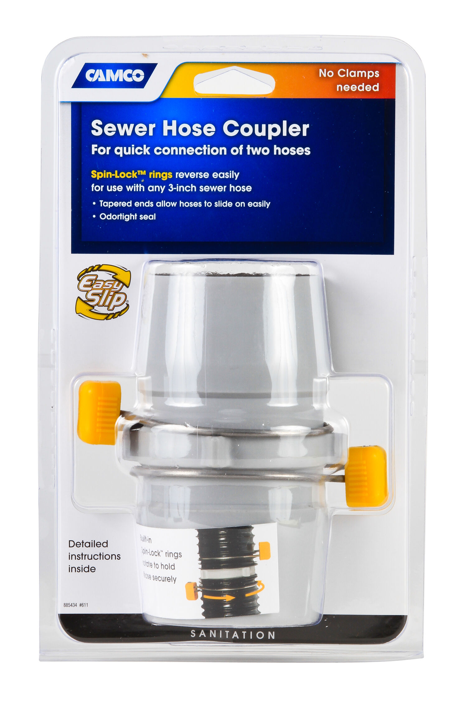 Easy Slip Internal Hose Coupler
