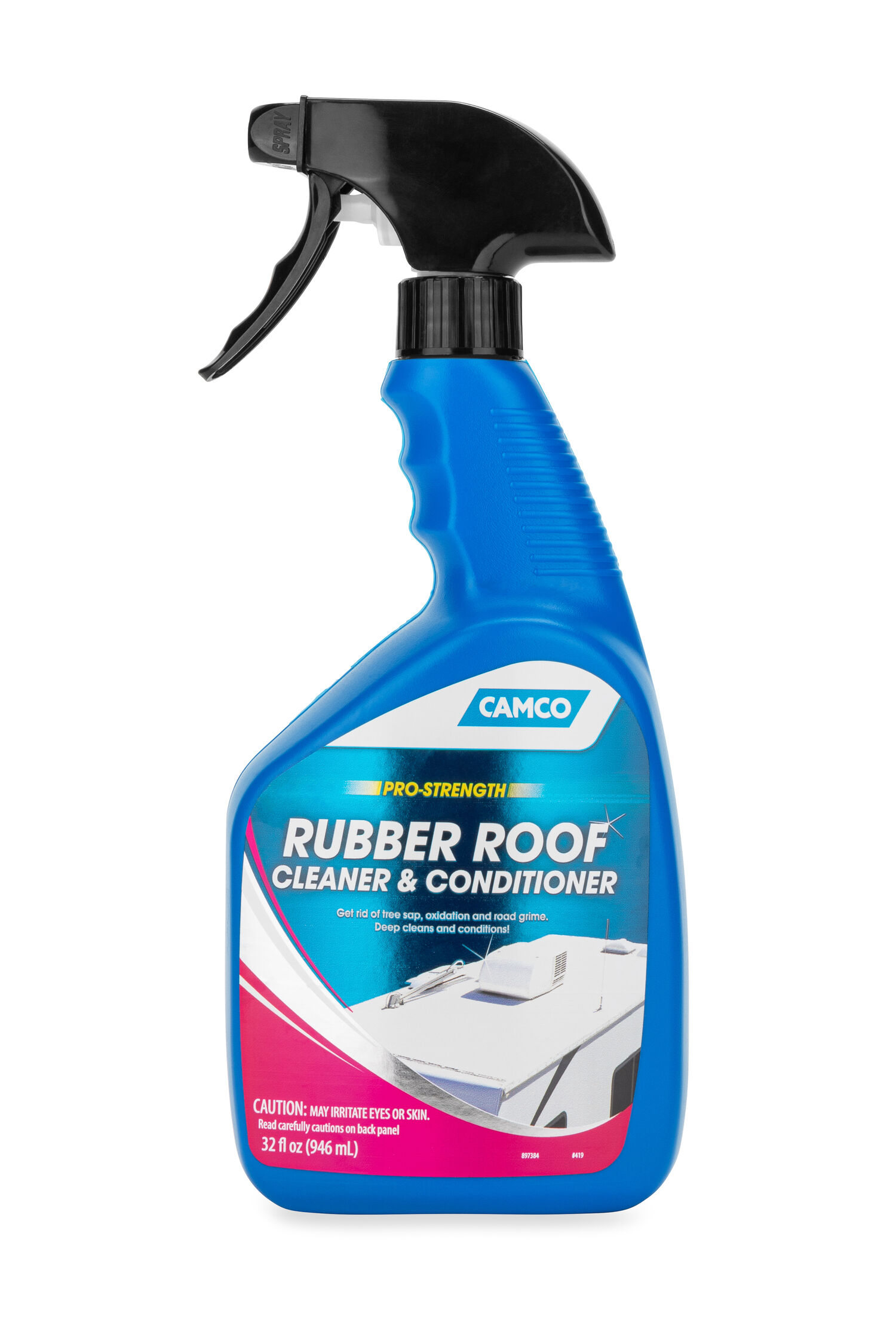 Rubber Roof Cleaner, Pro-Strength 32-Oz
