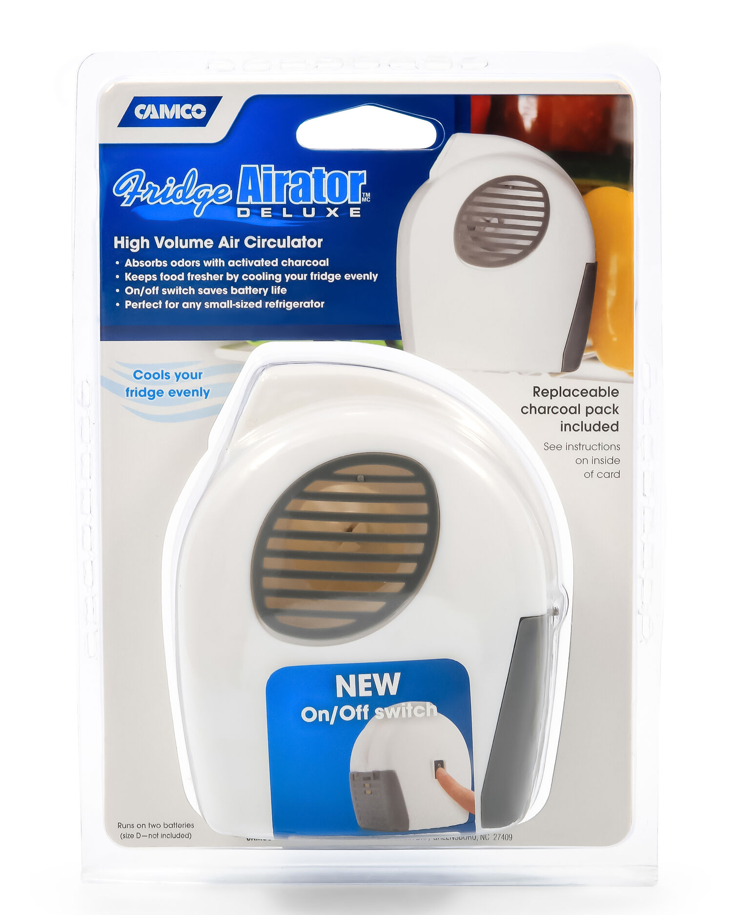 Fridge Airator On/Off Switch