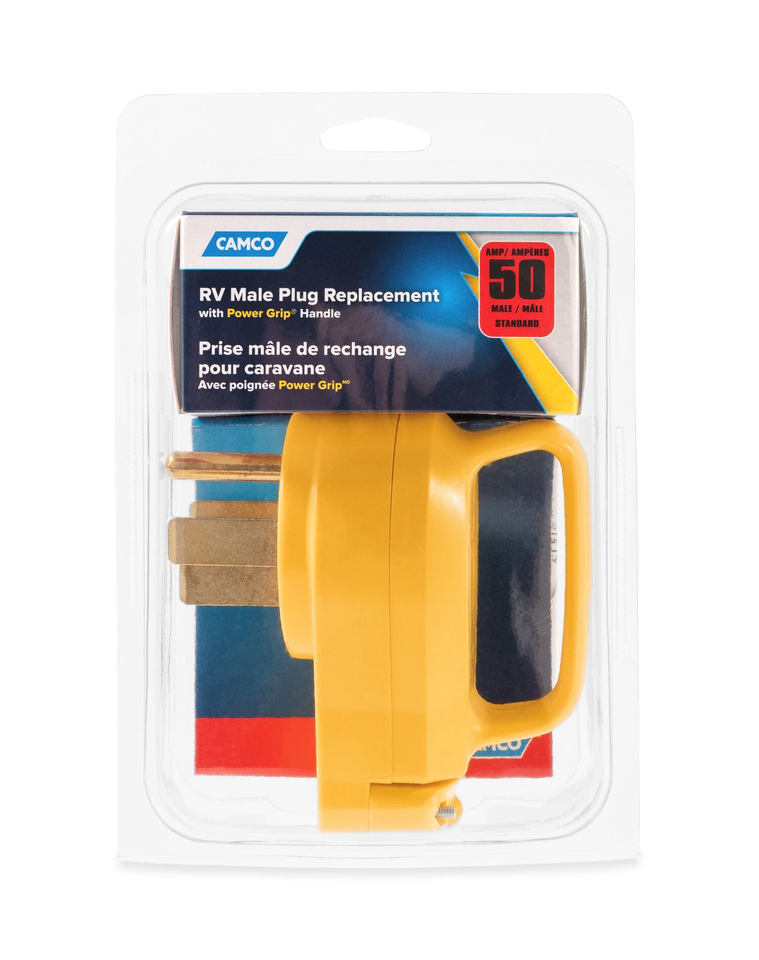 Plug Male Repl 50A 125-250V/12500W
