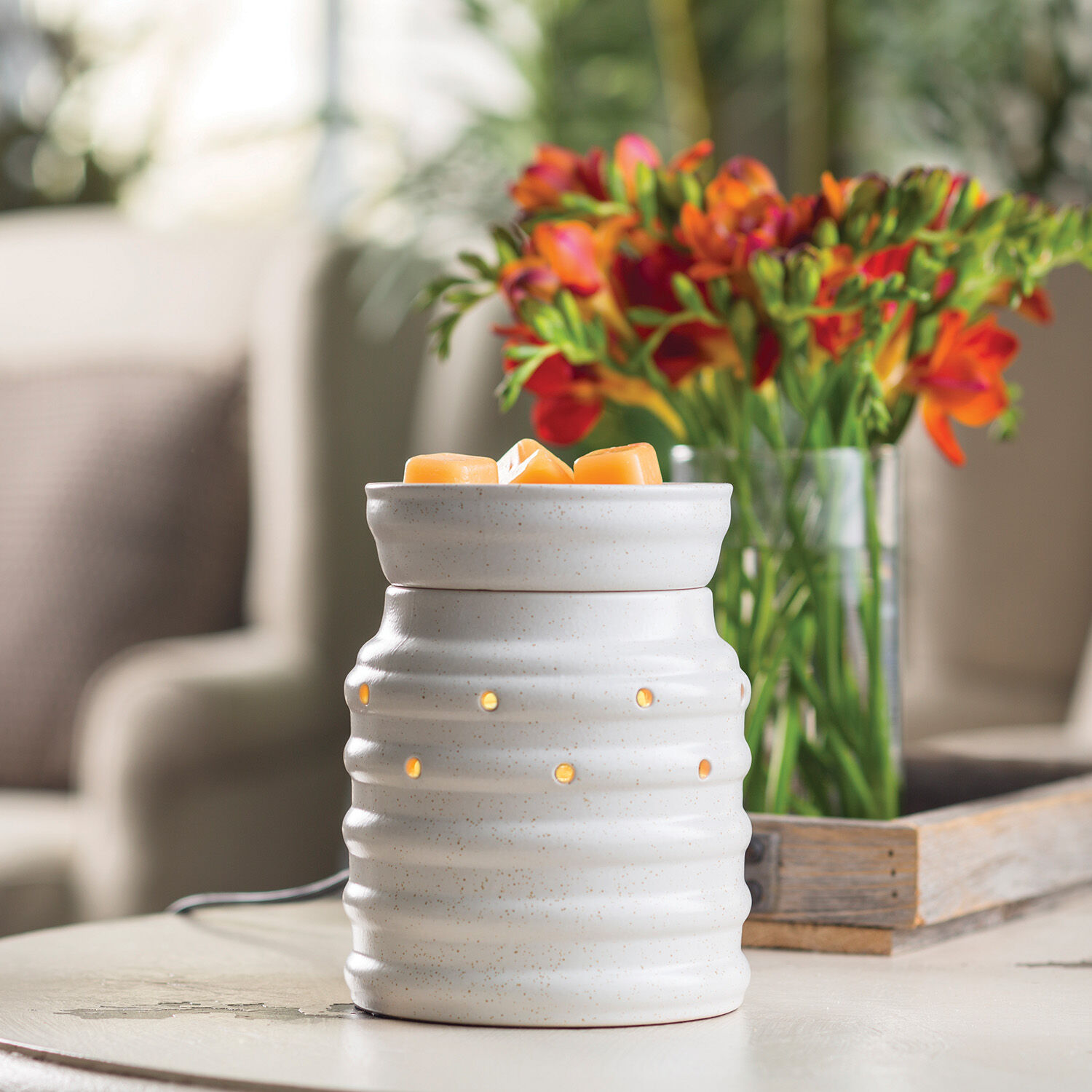 Illumination Fragrance Warmer For Scented Candle Wax Melts And Tarts Or Essential Oils