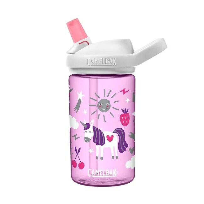 Camelbak Eddy + Kids Unicorn Water Bottle With Tritan Renew, 14-Oz