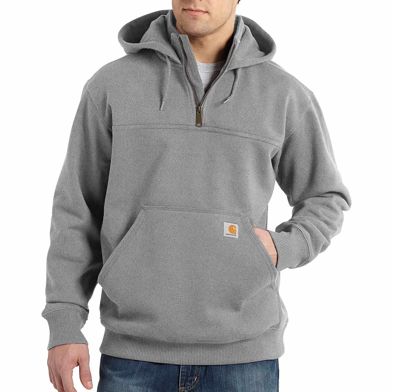 Rain Defender® Paxton Heavyweight Hooded Zip Mock Sweatshirt