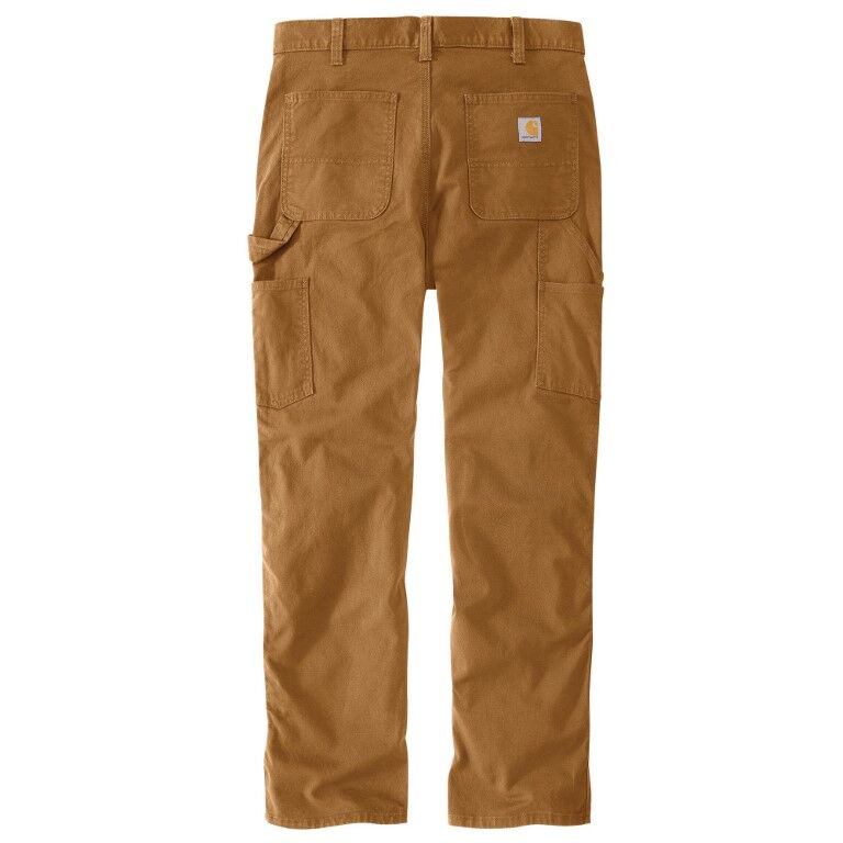 Carhartt Men's Relaxed Fit Rugged Flex Duck Utility Double-Knee Work Pant in Carhartt Brown