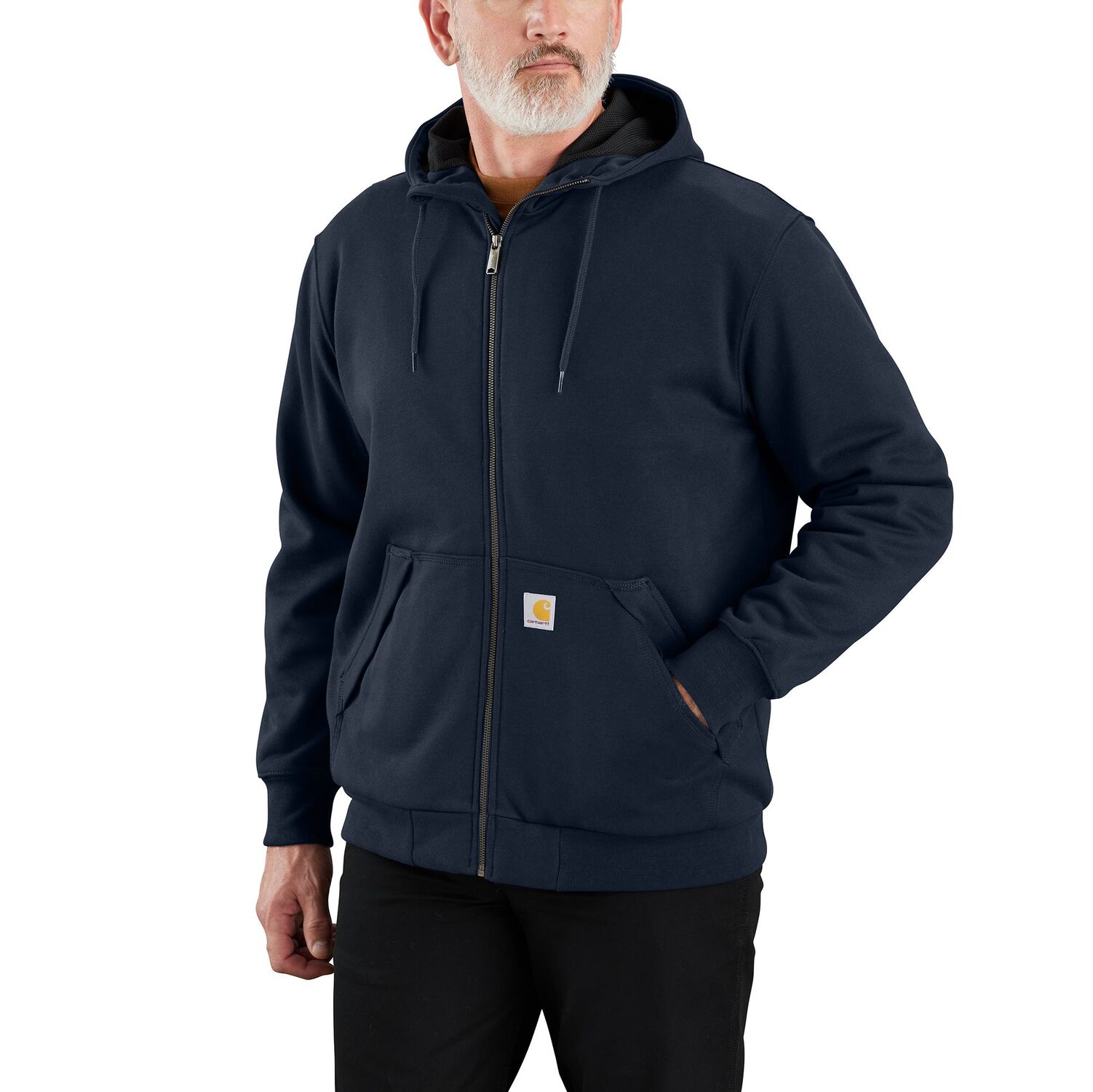 Carhartt Men's Rain Defender Loose Fit Midweight Thermal-Lined Full-Zip Sweatshirt
