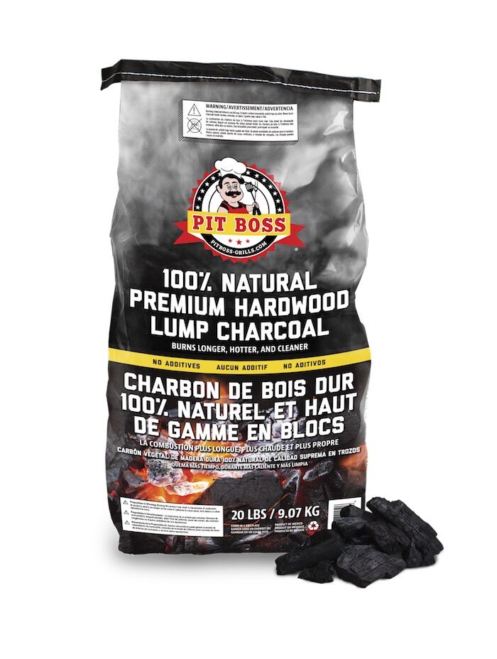 100% Natural Premium Hardwood BBQ Charcoal Fuel, 20-Lb Bag