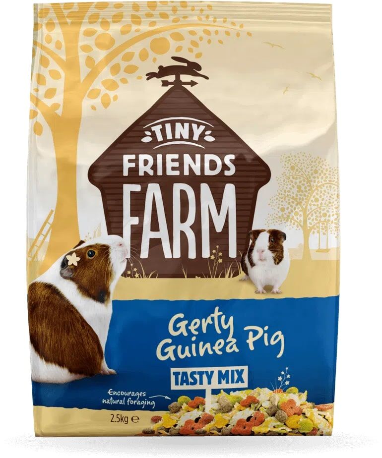 Tiny Friends Farm Gerty Guinea Pig Tasty Mix, 2-Lb