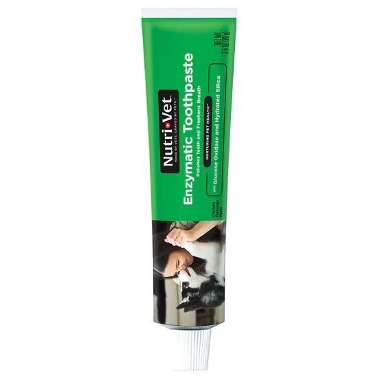 Nutri-Vet Enzymatic Toothpaste for Dogs, 2.5-Oz