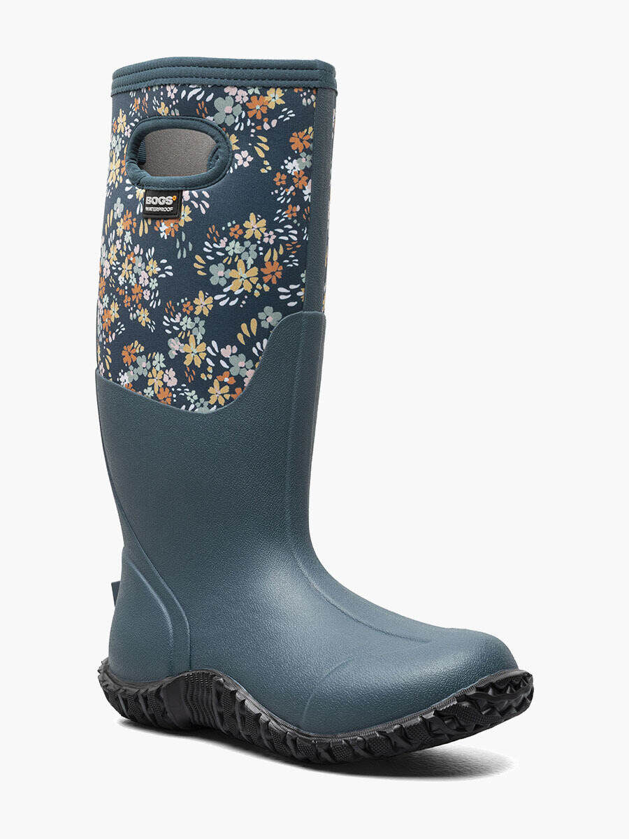 Bogs Women's Mesa Water Garden Farm Boots in Indigo