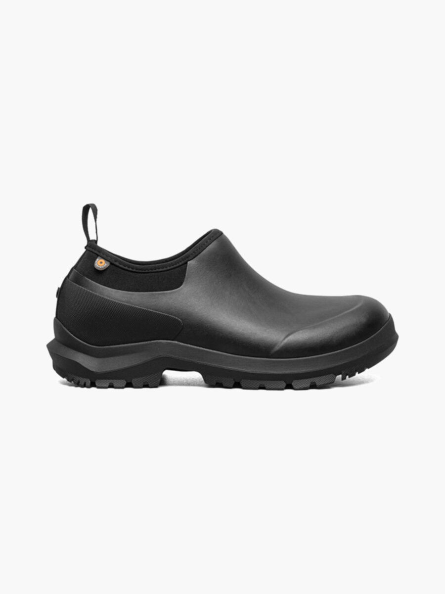 Bogs Men's Sauvie Slip On II Waterproof Shoes in Black