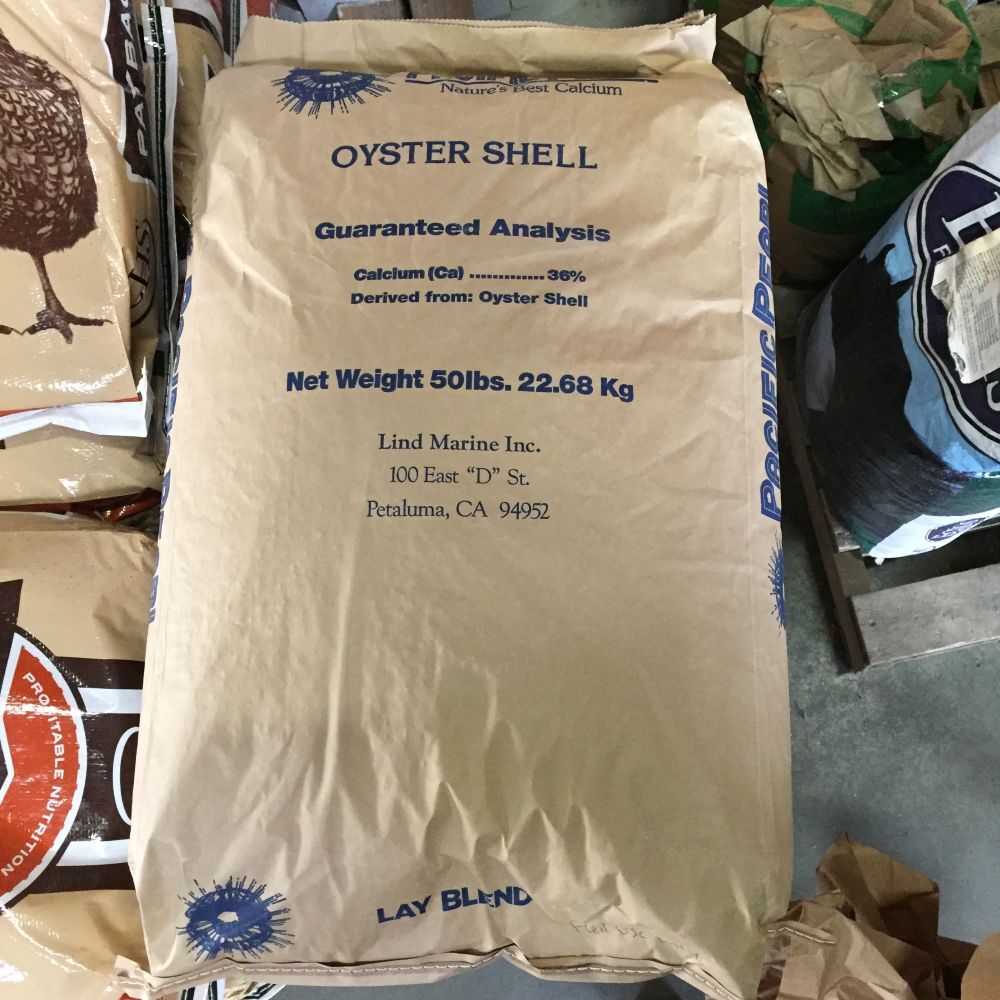 Concentrates Oyster Shell Lay Blend, 50-Lb