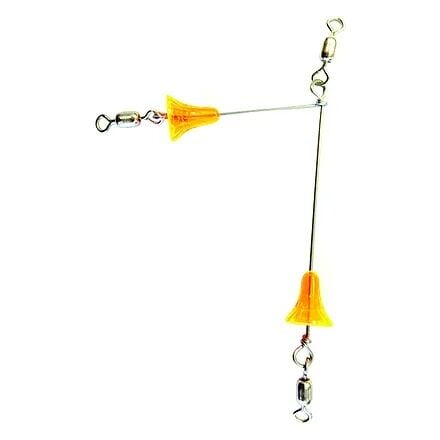 Oregon Tackle Orange Salmon Spreader for Salmon, 3-Pk