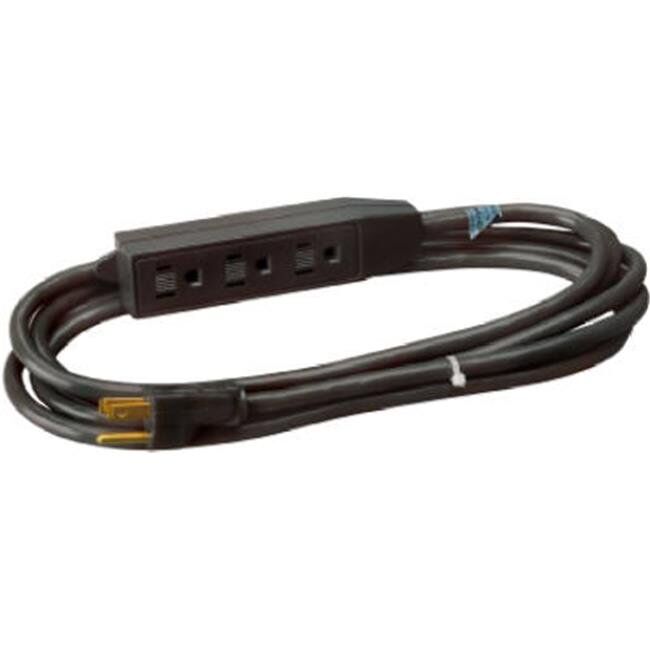 Master Electrician 3-Outlet Indoor Extension Cord, 12-Ft