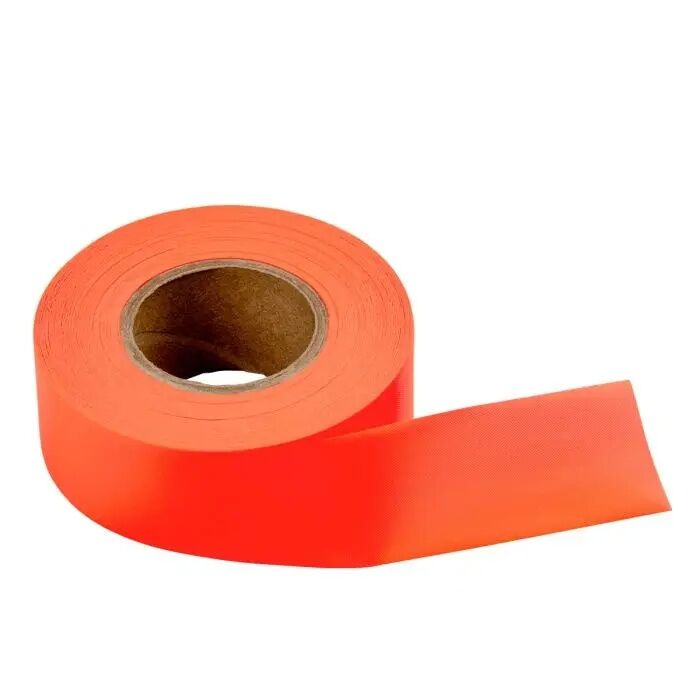 C.H. Hanson Orange Fluorescent Flag Tape, 150-Ft X 1 3/16-In