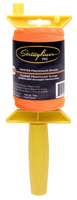 Stringliner Twisted Fluorescent Orange Nylon Pro Reel, 540-Ft