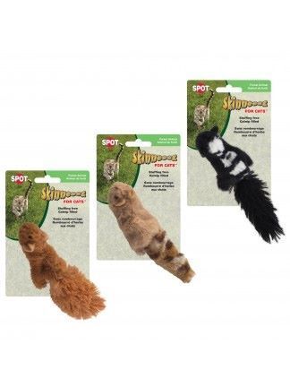 Skinneeez  Forest Creatures Cat Toy Assortment