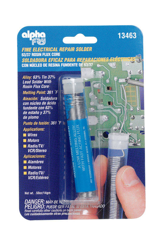 Alpha Fry Fine Electrical Repair Solder, 0.5-Oz