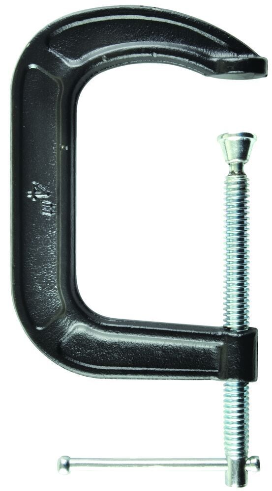 Bessey Light Duty Drop Forged General Purpose C Clamp, 6-In