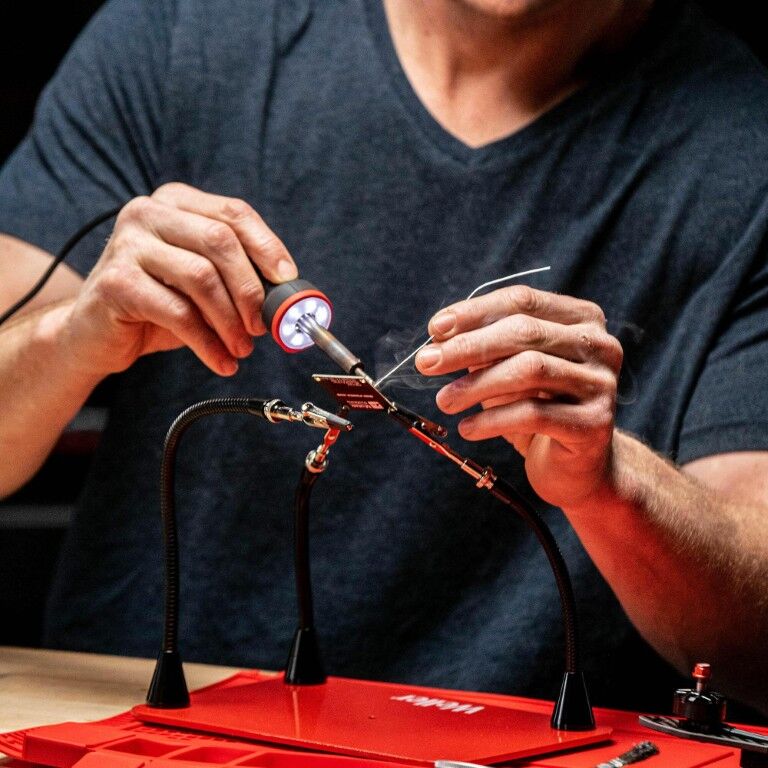 Weller Soldering Iron With LED Halo Ring, 30-W, 120-V
