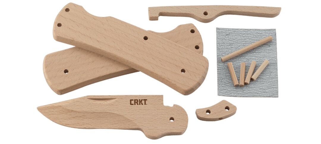 CRKT Nathan's Wood Knife Kit