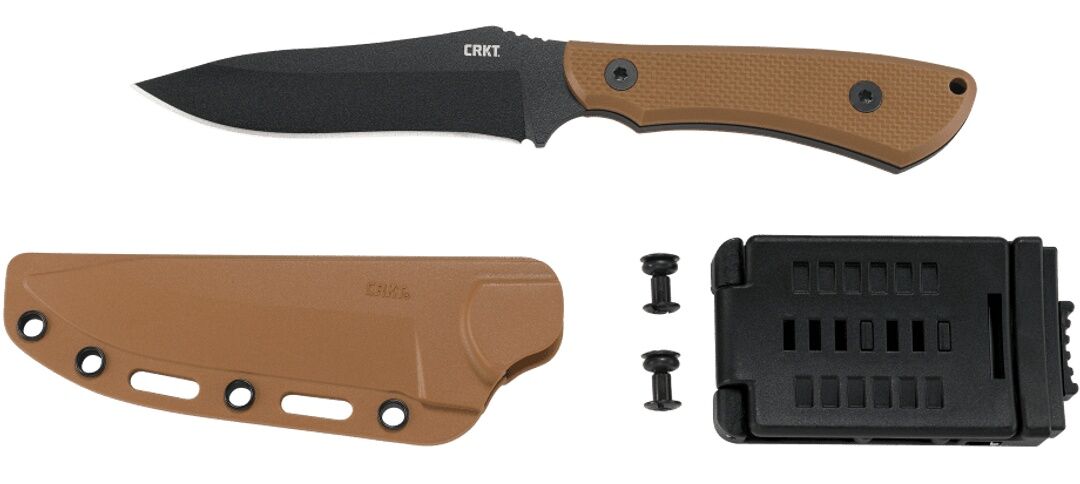 CRKT Ramadi Fixed Blade Tactical Knife, 4.37-In