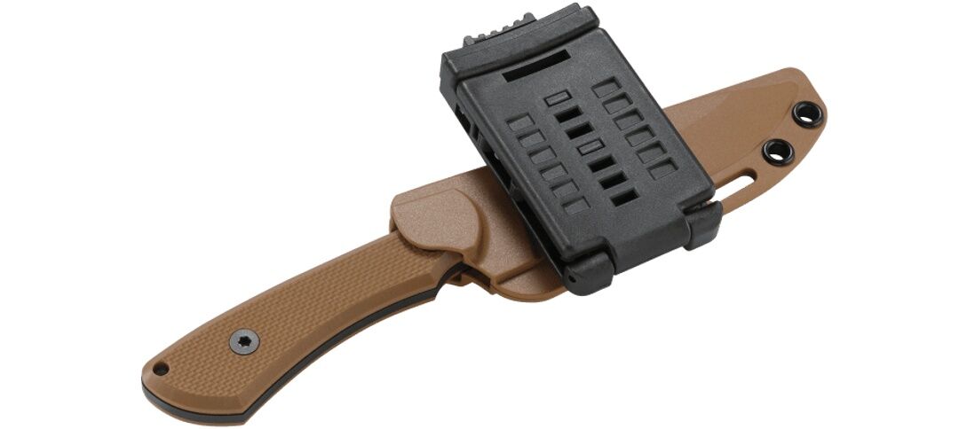 CRKT Ramadi Fixed Blade Tactical Knife, 4.37-In