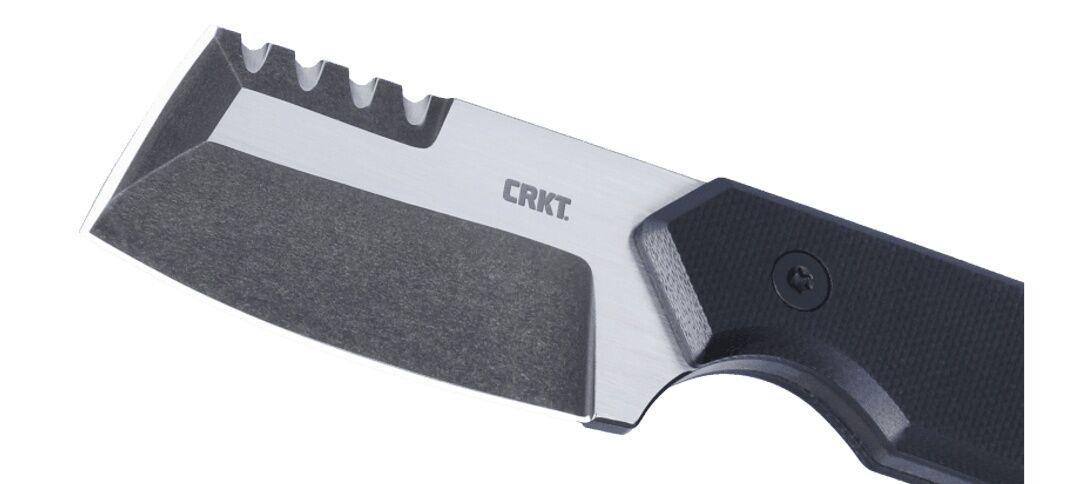 CRKT Razel Compact Fixed Blade EDC Knife, 2.32-In