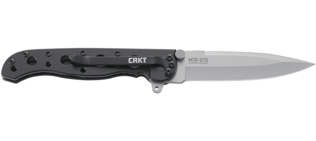 CRKT M16-01S Spear Point Tactical Folding Knife, 3.06-In