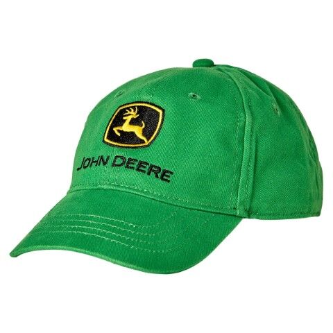 John Deere Boy's Trademark Baseball Cap in Green
