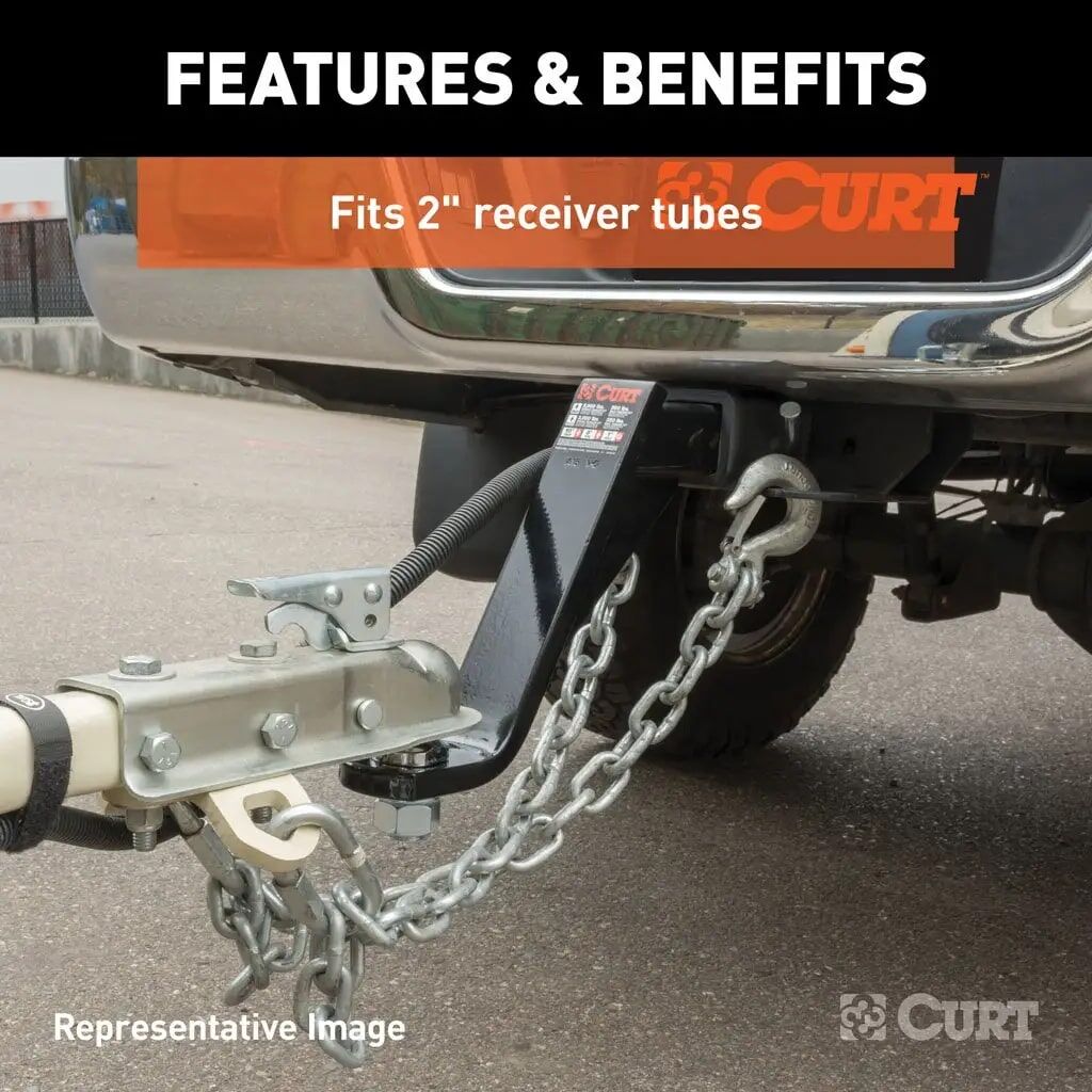 Curt Class 3 Ball Mount, 2-In X 10-In X 13-In
