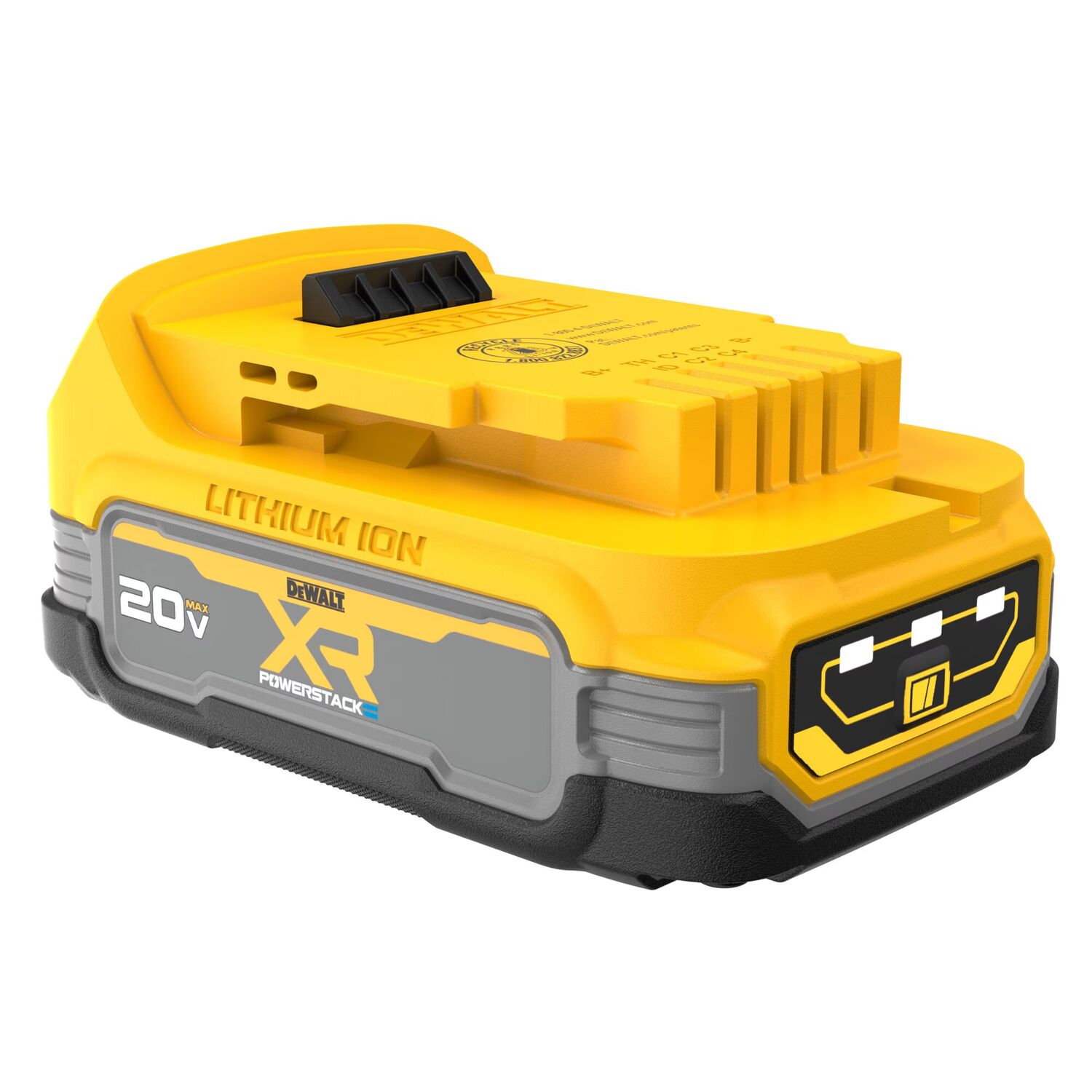 DEWALT 20-V Max XR PowerStack Compact Battery, 1.7-Ah, 2-Pk