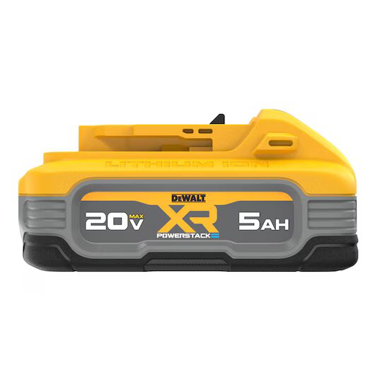 Dewalt 20V MAX XR POWERSTACK 5Ah Battery, 2-Pk