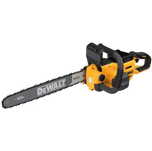 DEWALT 60V Max Brushless Cordless Chainsaw (Tool Only), 20-In