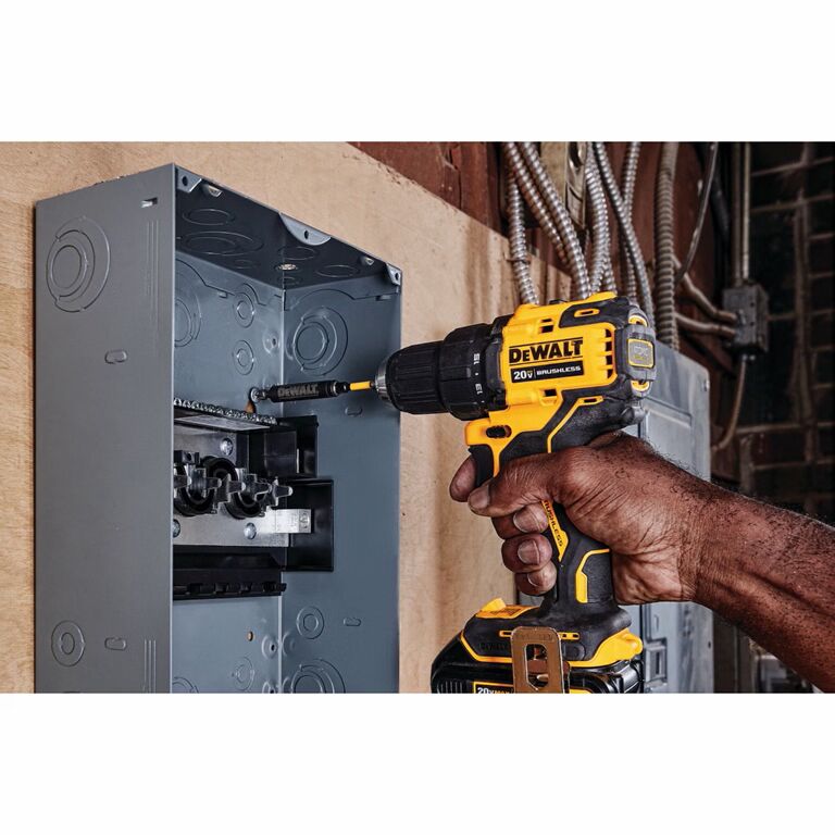 DEWALT Atomic 20-V Max Brushless Compact Drill Driver Kit, 1/2-In