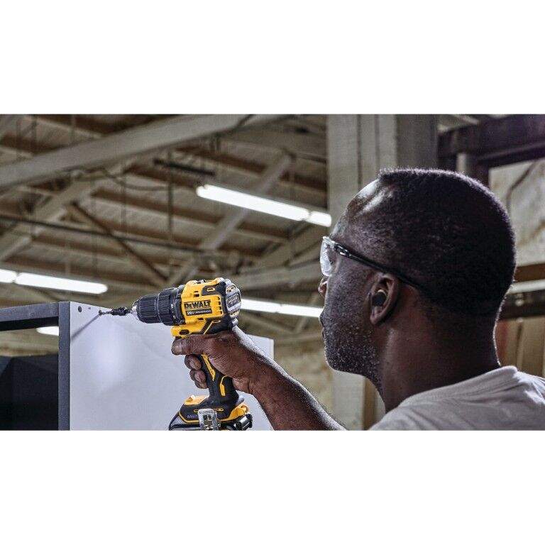 DEWALT Atomic 20-V Max Brushless Compact Drill Driver Kit, 1/2-In
