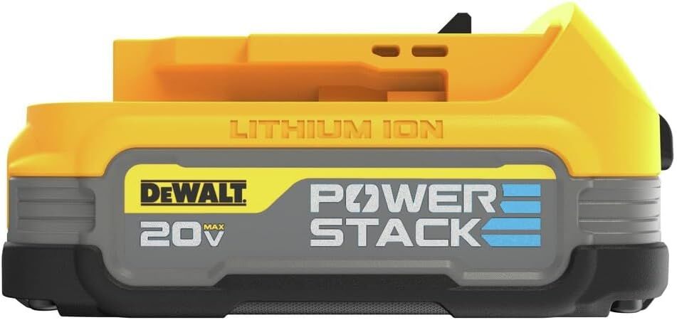 DEWALT 20-V Max PowerStack Drill Driver & Impact Driver Combo Kit, 1/4-In & 1/2-In