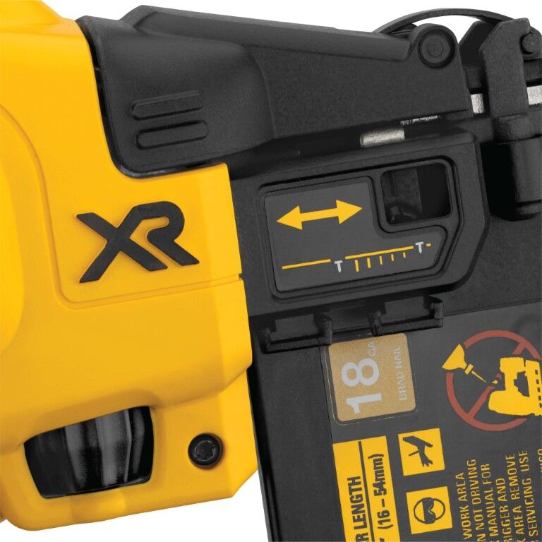 DEWALT 20-V Max XR Brad Nailer Kit, 18-Gauge