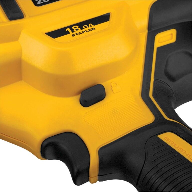 DEWALT 20-V Max XR Narrow Crown Stapler Kit, 18-Gauge