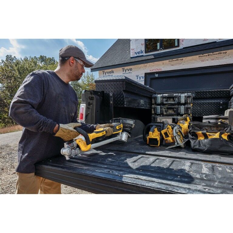 DEWALT 20-V Max Battery Powered Brushless Folding String Trimmer, 14 in. (Tool Only)