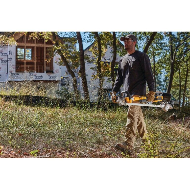 DEWALT 20-V Max Battery Powered Brushless Folding String Trimmer, 14 in. (Tool Only)