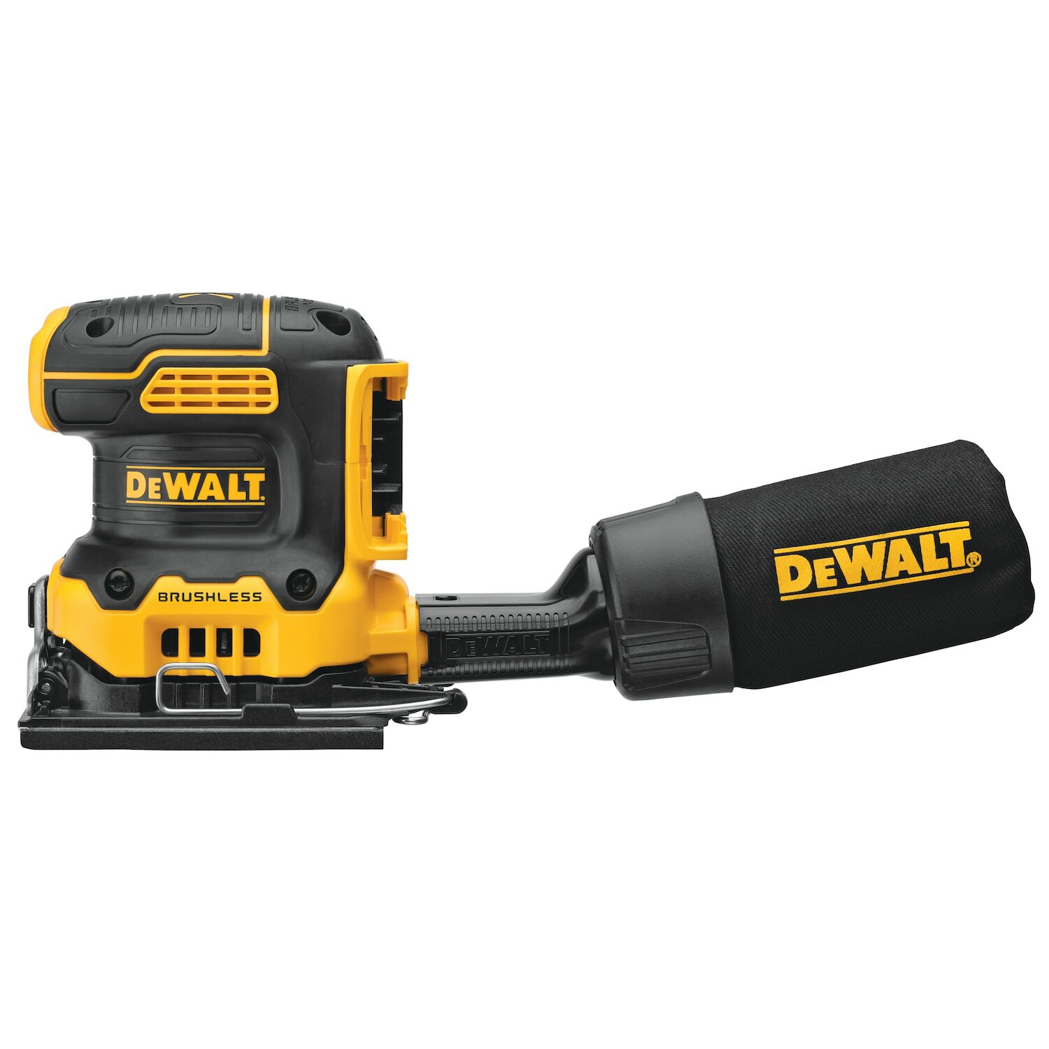 DEWALT 20-V Max XR Brushless Variable Speed Sander, 1/4-Sheet (Tool Only)