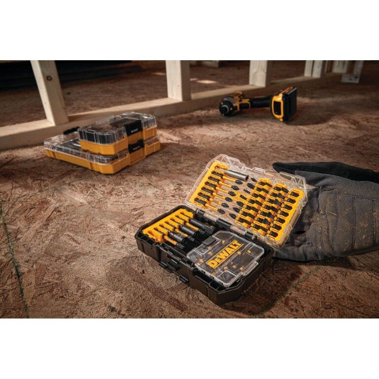 DEWALT FlexTorq Impact Ready Screwdriving Bit Set With ToughCase+, 35-Pc
