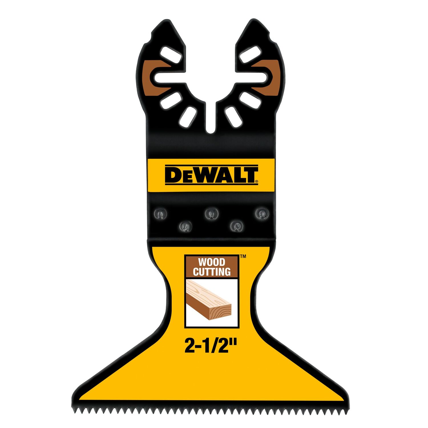 DEWALT Oscillating Fast Wood Cutting Blade, 2 1/2-In